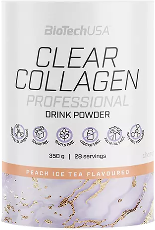 BioTech USA Clear Collagen Professional 350 g rózsa-gránátalma