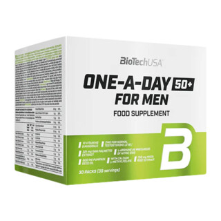 BioTech USA One-A-Day 50+ For Men 30 paquets