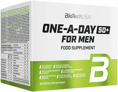 BioTech USA One-A-Day 50+ For Men 30 pacchetti