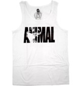 Universal Animal Whey Iconic Tank Top white
