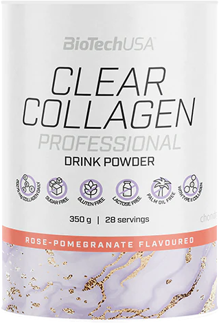 BioTech USA Clear Collagen 308 g jahoda-brusnice