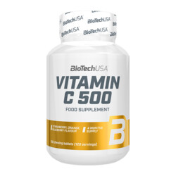 BioTech USA Vitamin C 500 120 comprimés à croquer