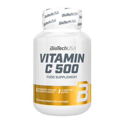 BioTech USA Vitamin C 500 120 tablets