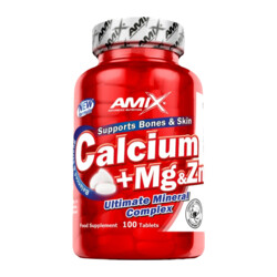 Amix Calcium + Mg + Zn 100 tabletter