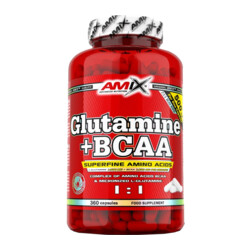 Amix Glutamine + BCAA 360 capsules