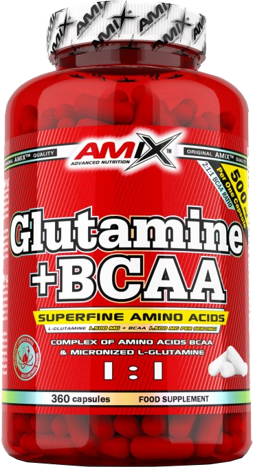 Amix Glutamine + BCAA 360 kapsułek