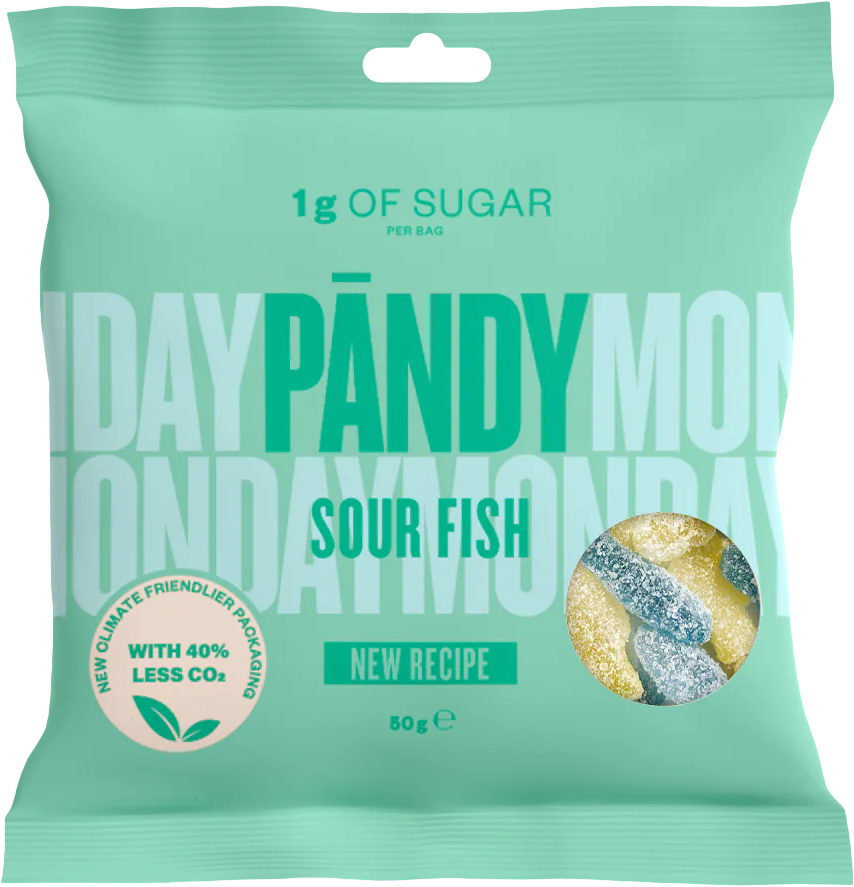 PÄNDY Sour Fish 50 g sour fish