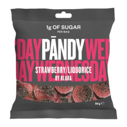 PÄNDY Strawberry/Liquorice By Klara 50 g