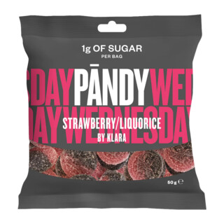 PÄNDY Strawberry/Liquorice By Klara 50 g