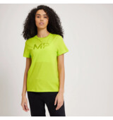 MyProtein Dámske tričko MP Fade Graphic limetkové