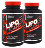 Nutrex 2x Lipo 6 Black Ultra Concentrate 60 caps