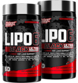 Nutrex 2x Lipo 6 Black Ultra Concentrate 60 caps
