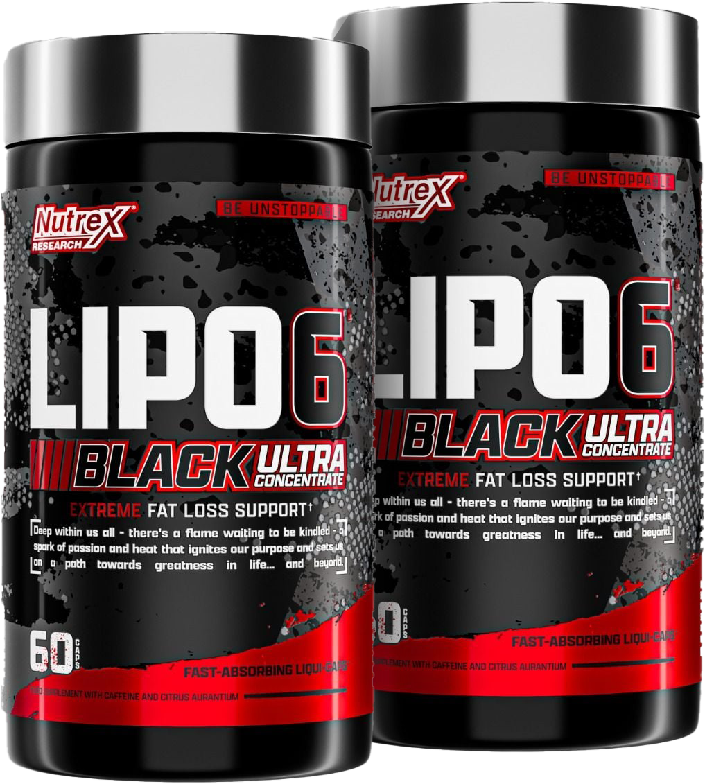 2x Nutrex Lipo 6 Black Ultra Concentrate 60 kapsúl