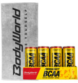 BodyWorld BCAA Amino Energy Drink 24 x 250 ml + Uterák