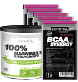 Prom-In 100% Magnesium Bisglycinate 390 g + 5x Essential BCAA Synergy 11 g