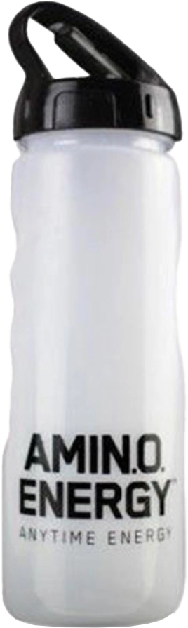 Optimum Nutrition Amino Energy Water Bottle 650 ml průsvitná bílá