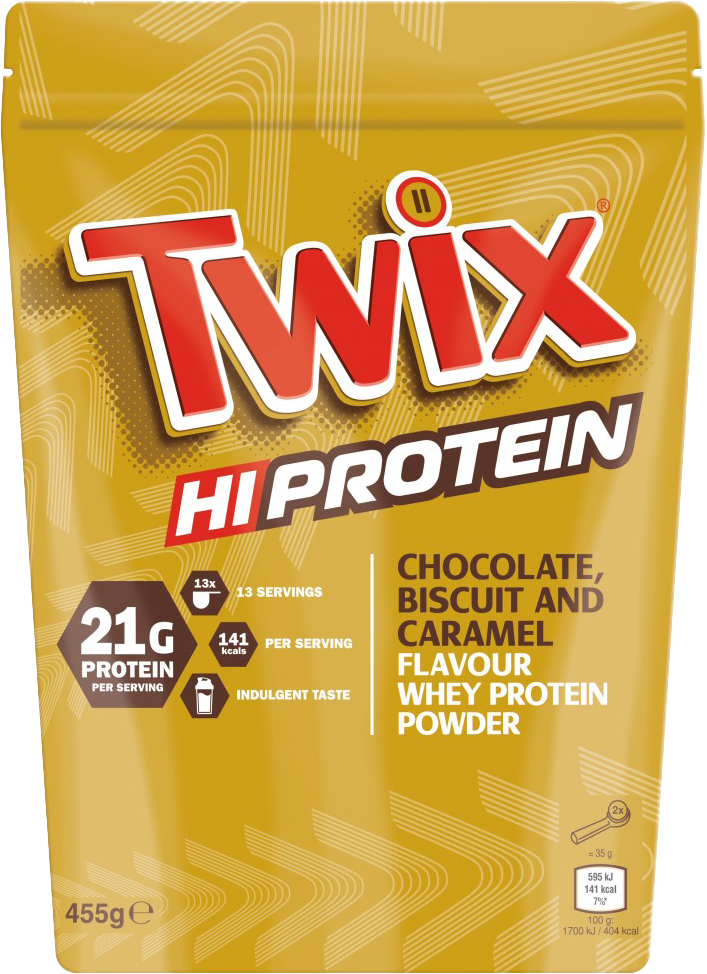 Mars Twix HiProtein Powder 455 g ciocolată-biscuiți-caramel