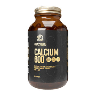 Grassberg Calcium 600 D3 Zn K 90 tablets