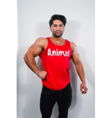 Universal Animal Red Tank A Logo červené