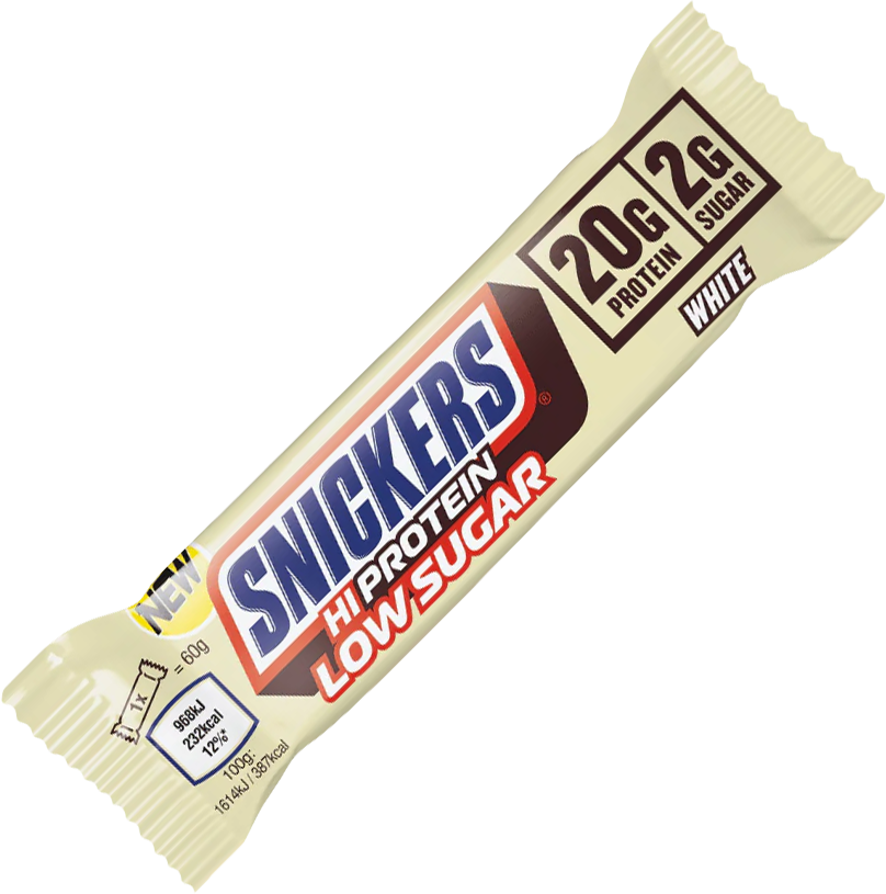 Mars Snickers White Low Sugar HiProtein Bar 57 g Snickers Bianco
