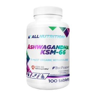ALLNUTRITION Ashwagandha KSM-66 100 tabletter