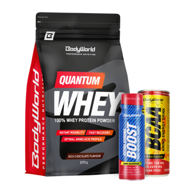 BodyWorld Quantum Whey 2270 g + 2 darčeky ZADARMO