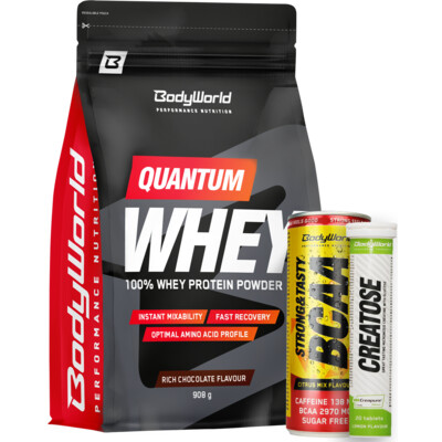 BodyWorld Quantum Whey 908 g + 2 darčeky ZADARMO