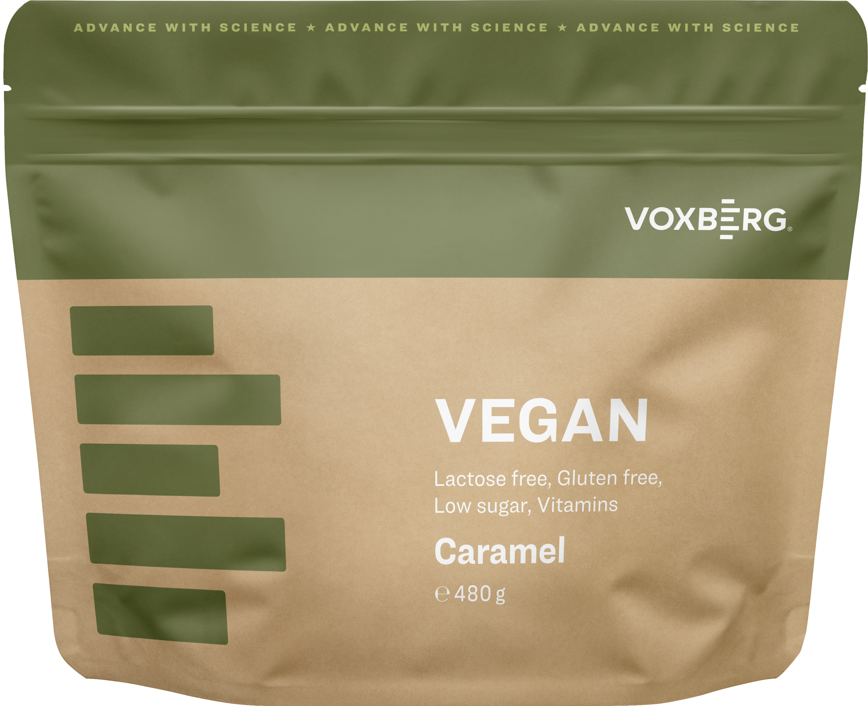 Voxberg Vegan Protein 480 g csokoládé