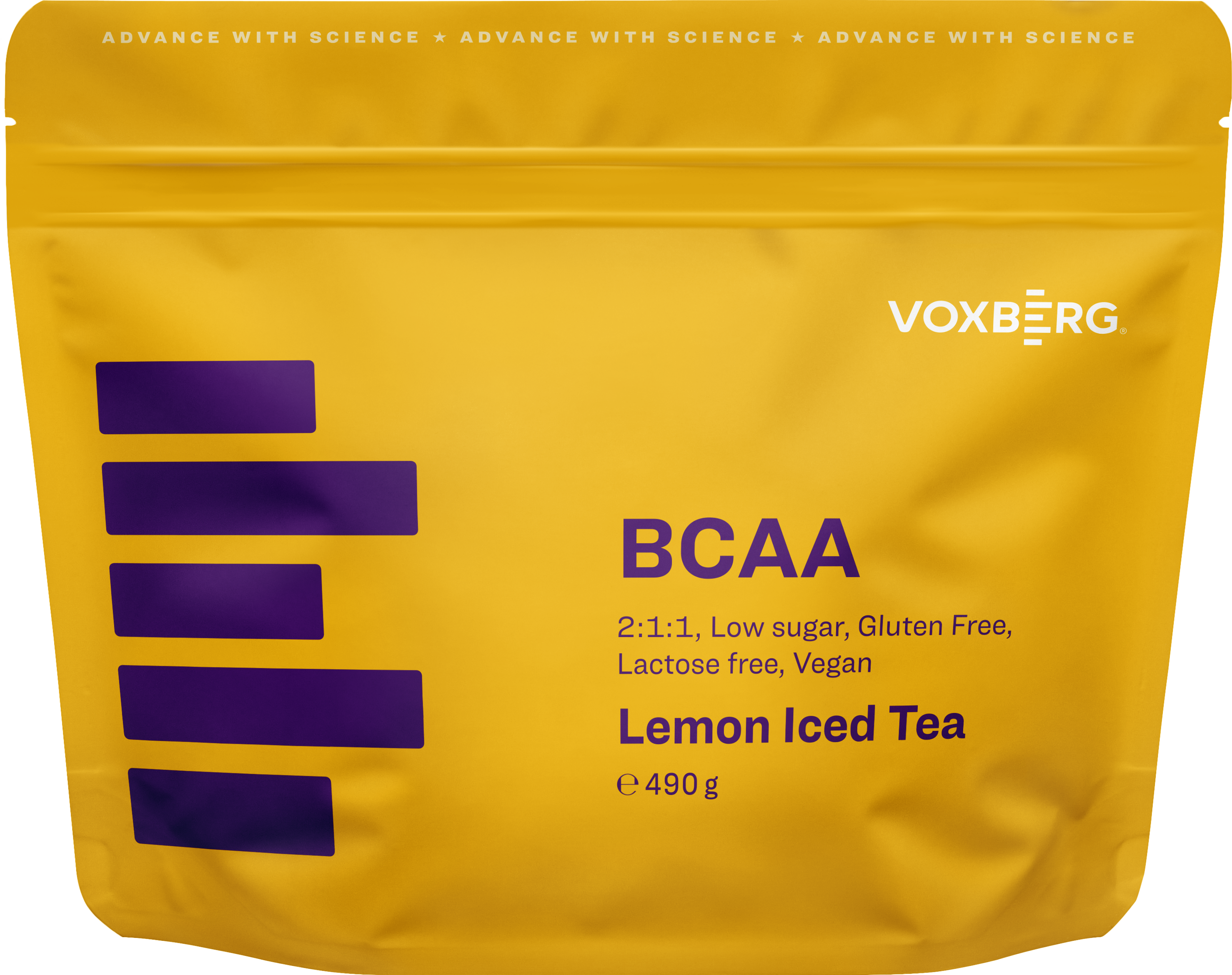 Voxberg BCAA 490 g Pomarańczowy