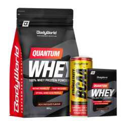 BodyWorld Quantum Whey 908 g + 2 darčeky ZADARMO
