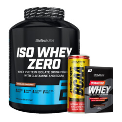 BioTech USA Iso Whey Zero 2270 g + 2 darčeky ZADARMO