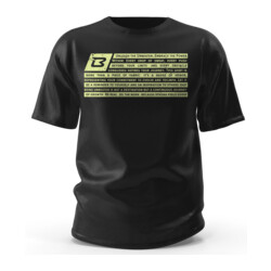 BodyWorld Men's T-shirt Unbeaten Softstyle schwarz
