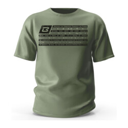 BodyWorld Men's T-shirt Unbeaten Softstyle sage