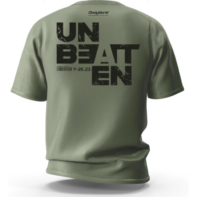 BodyWorld Pánske tričko Unbeaten Softstyle sage