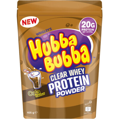 Mars Hubba Bubba Clear Whey Protein Powder 405 g