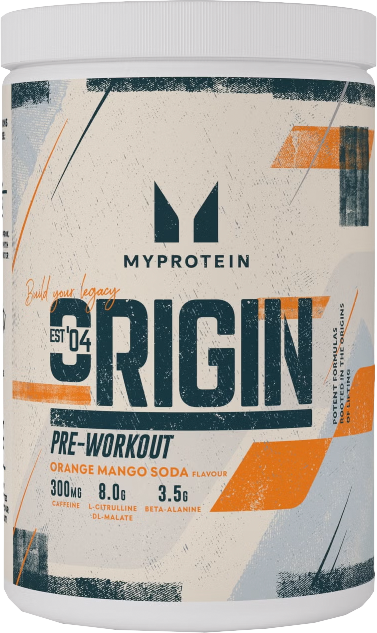 MyProtein Origin Pre-Workout 600 g sour apple