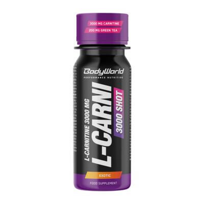 BodyWorld L-Carnitine 3000 Shot 80 ml | BodyWorld.eu BodyWorld L-Carnitine 3000 Shot 80 ml | BodyWorld.eu