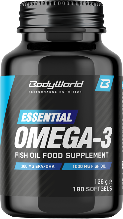 BodyWorld Essential Omega-3 180 kapsúl