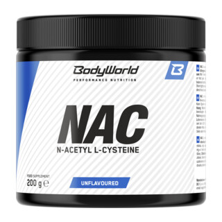 BodyWorld NAC (N-acetyl L-cysteine) 200 g