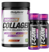 BodyWorld Biofusion Collagen 300 g + 2x L-Carnitine 3000 Shot 80 ml GRATIS