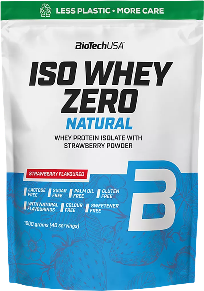 BioTech USA Iso Whey Zero Natural 1000 g orzech kokosowy
