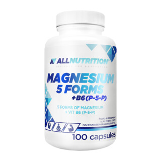 ALLNUTRITION Magnesium 5 Forms + B6 (P-5-P) 100 cápsulas