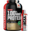 Nutrend 100% Whey Protein 2250 g + BCAA Liquid 40.000 mg 500 ml