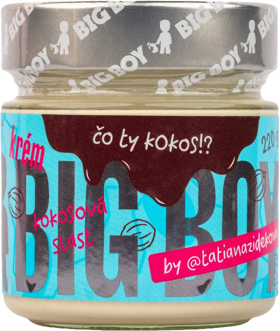 Big Boy Čo ty kokos 220 g kokosowo-migdałowy krem proteinowy