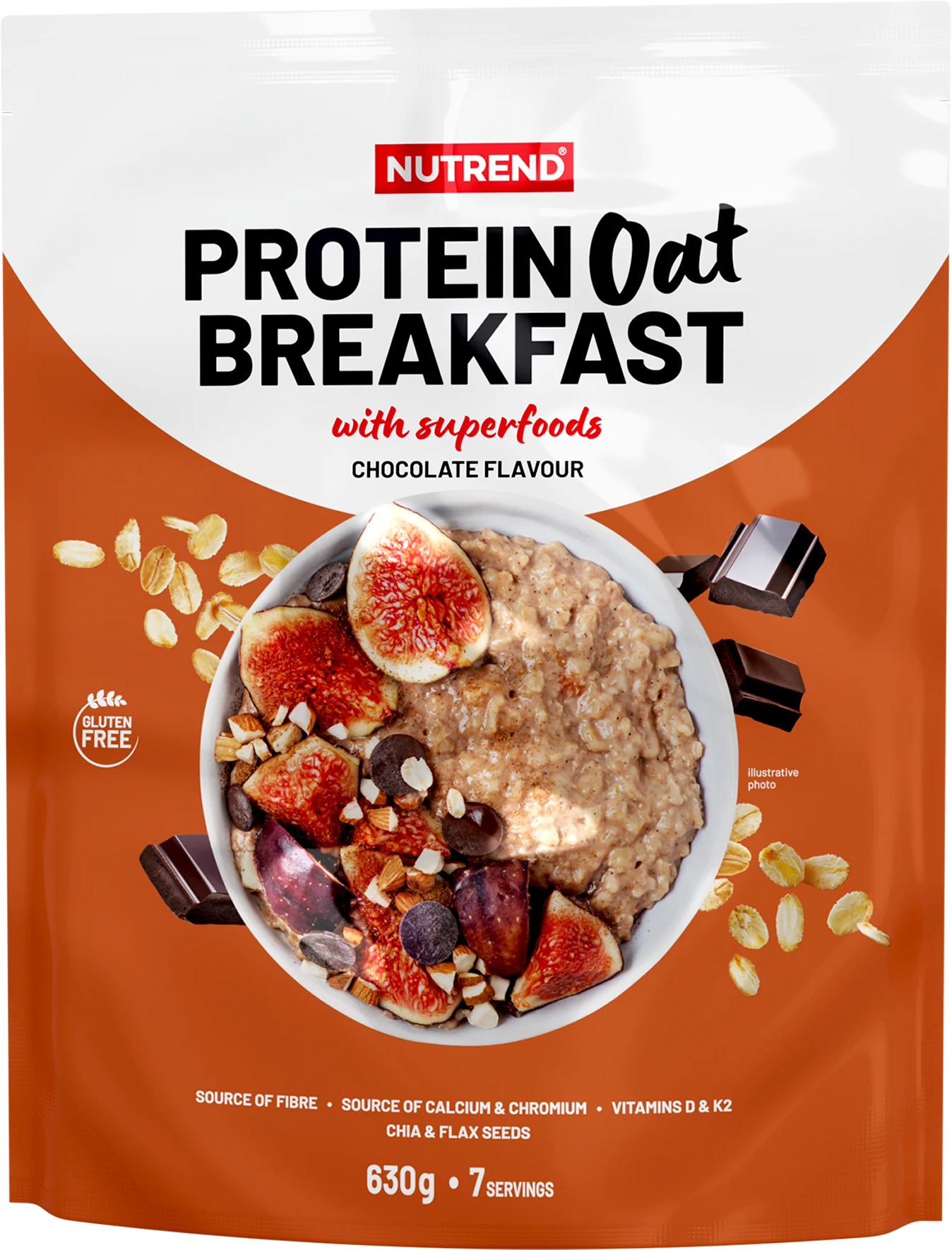 Nutrend Protein Oat Breakfast 630 g banan