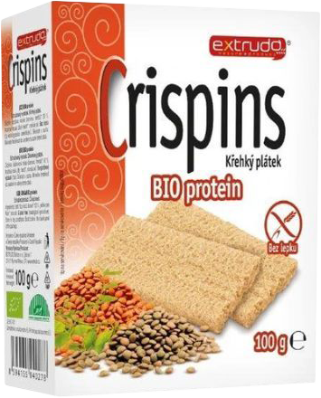 Extrudo Crispins 100 g BIO veggie garden