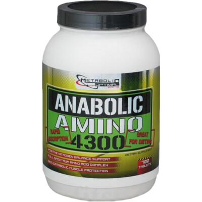 Metabolic Optimal Anabolic Amino 4300 700 tablets