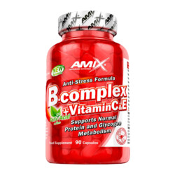 Amix B-Complex + Vitamin C 90 kapsler
