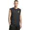 BodyWorld Men's Sleeveless T-shirt Do The Work μαύρο