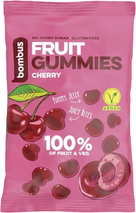 Bombus Fruit Gummies 35 g čerešňa